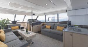 Fountaine Pajot MY 44 Power Catamaran Charter Greece 5