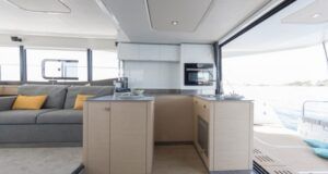 Fountaine Pajot MY 44 Power Catamaran Charter Greece 7