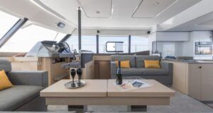 Fountaine Pajot MY 44 Power Catamaran Charter Greece 8