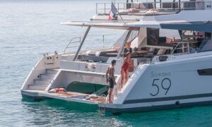 Samana 59 Catamaran Charter Greece 10