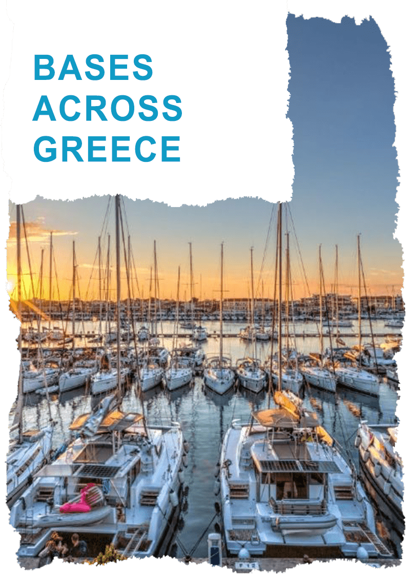 Starting Bases Across Greece Catamaran Charter Min Starting Bases Across Greece