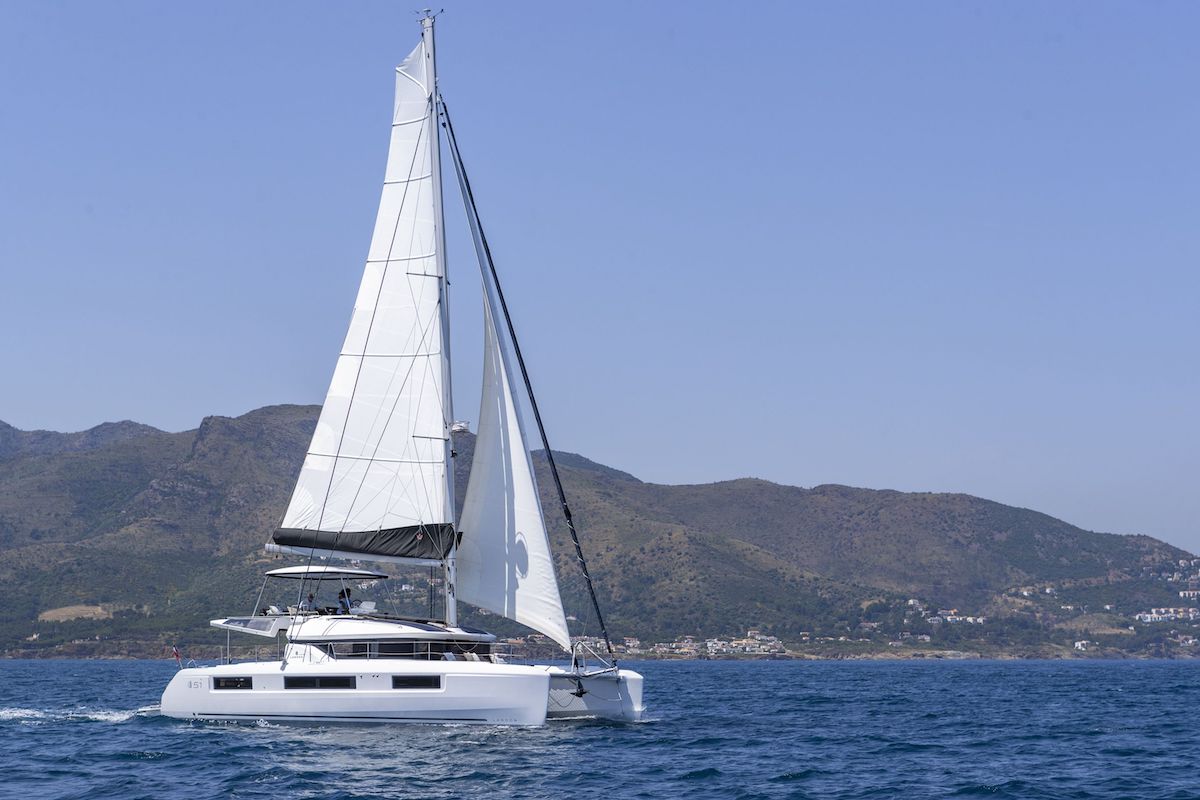 rent a catamaran in greece