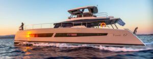 Fountaine Pajot Alegria 67 Power Catamaran Charter Greece 36