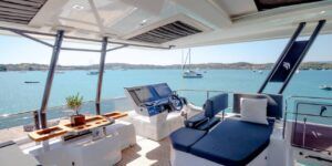 Fountaine Pajot Alegria 67 Power Catamaran Charter Greece 39