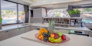 Fountaine Pajot Alegria 67 Power Catamaran Charter Greece 42