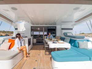 Lagoon 55 Crewed Catamaran Charter Greece 31