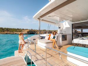 Lagoon 55 Crewed Catamaran Charter Greece 33