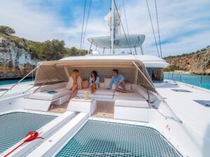 Lagoon 55 Crewed Catamaran Charter Greece 38