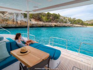 Lagoon 55 Crewed Catamaran Charter Greece 39