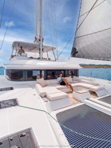 Lagoon 55 Crewed Catamaran Charter Greece 41