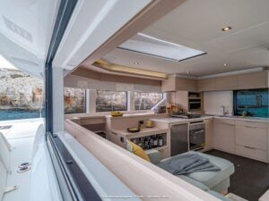 Lagoon 55 Crewed Catamaran Charter Greece 57