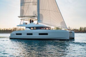 Lagoon 55 Crewed Catamaran Charter Greece 60