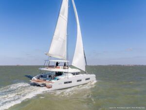 Lagoon 55 Crewed Catamaran Charter Greece 74