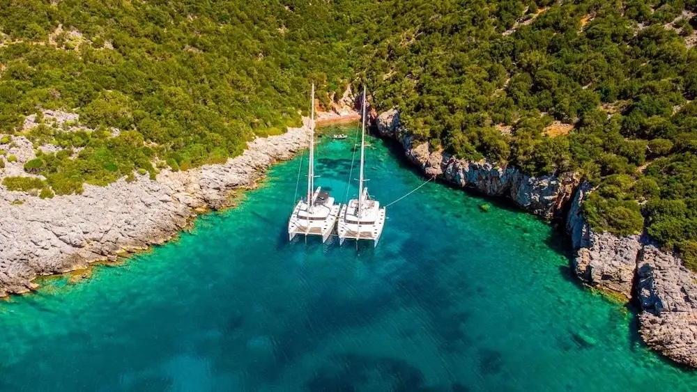 How Much Is A Private Catamaran Charter In Greece 2