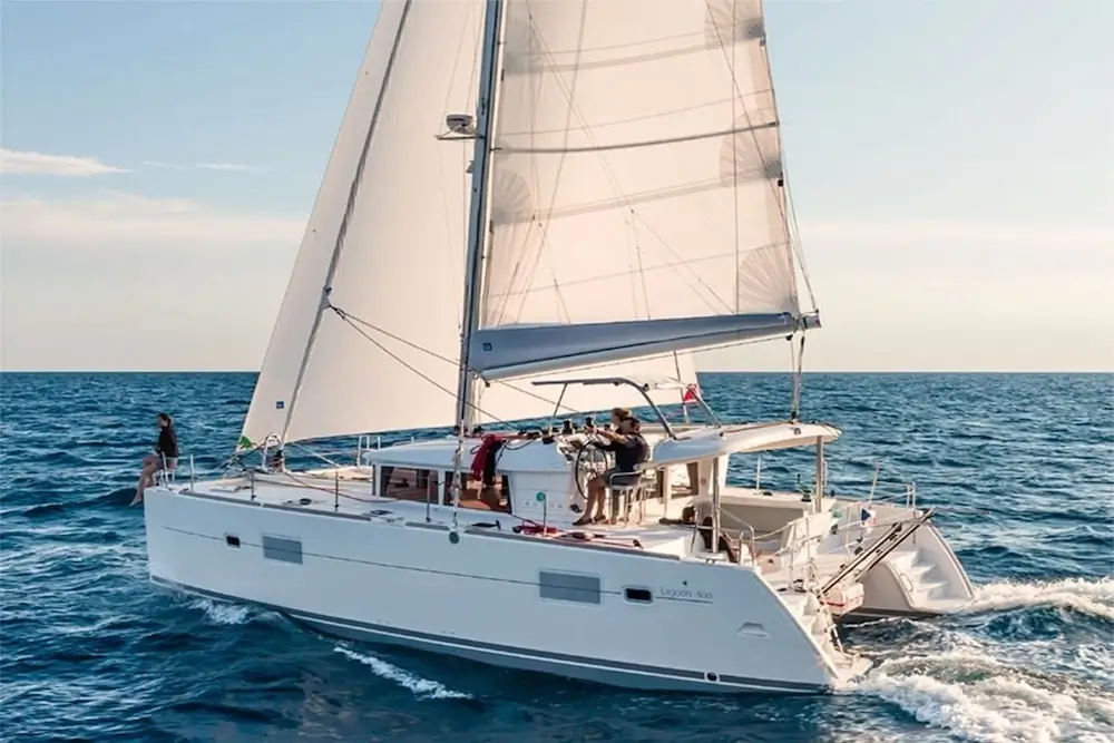 How Much Is A Private Catamaran Charter In Greece 5