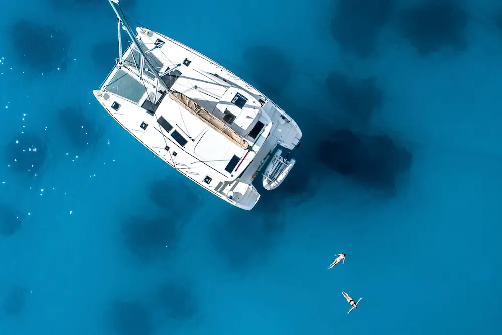 Sailing From Athens To Santorini On A Catamaran 2
