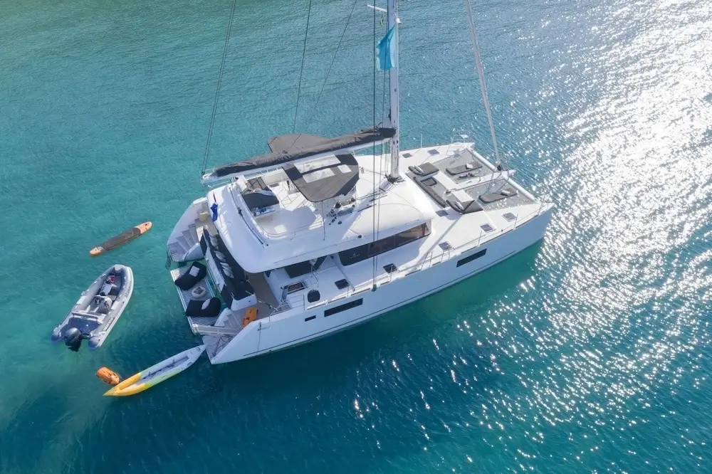 Sailing From Athens To Santorini On A Catamaran 3