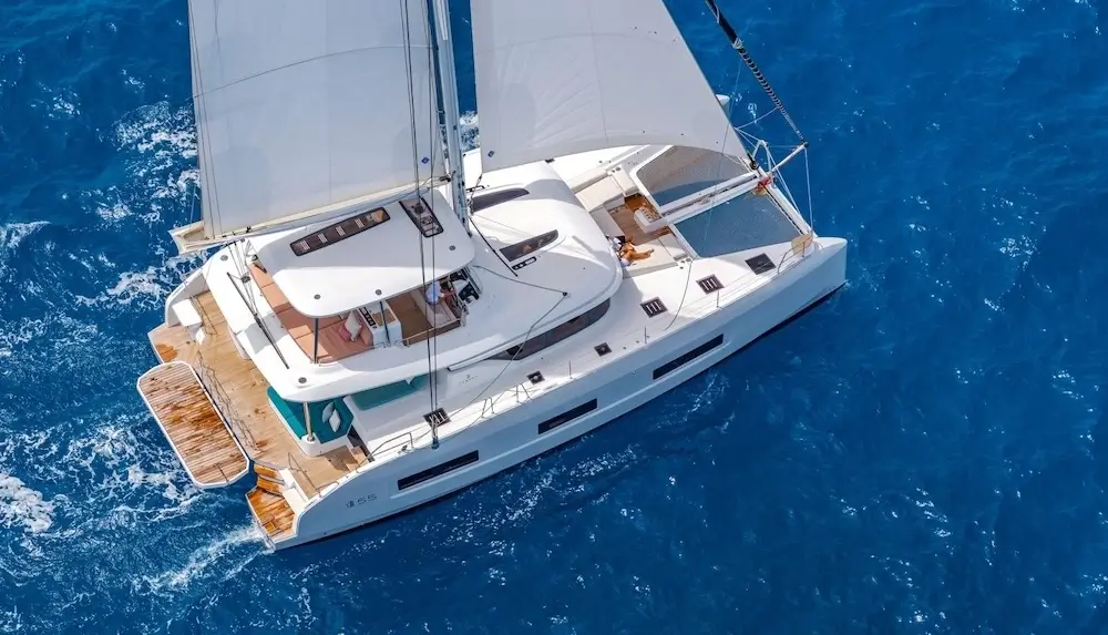Sailing From Athens To Santorini On A Catamaran 4