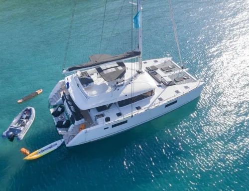 How much does it typically cost to rent a catamaran in Greece?