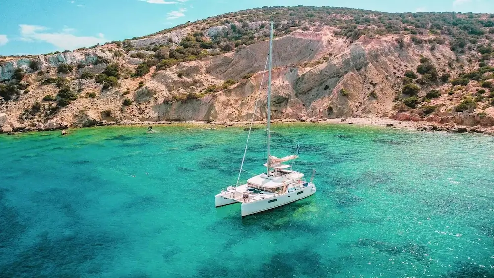 Why is Greece a top destination for catamaran rentals?