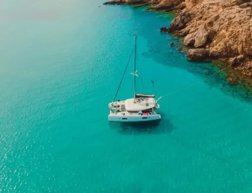 How far in advance should I book a catamaran in Greece?